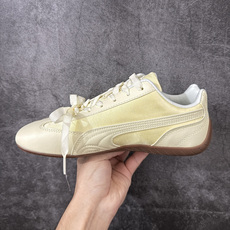 Puma 彪马 Speedcat 低帮休闲跑步鞋 米黄色 -01 尺码:35.5 36 37 37.5 38 38.5 Puma 彪马 Speedcat 低帮休闲跑步鞋 米黄色 -01 尺码:35.5 36 37 37.5 38 38.5