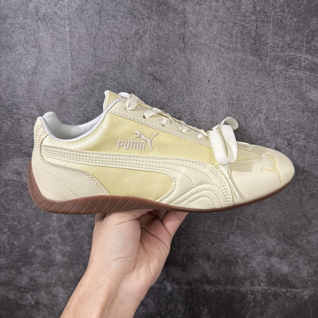 Puma 彪马 Speedcat 低帮休闲跑步鞋 米黄色 -01 尺码:35.5 36 37 37.5 38 38.5 Puma 彪马 Speedcat 低帮休闲跑步鞋 米黄色 -01 尺码:35.5 36 37 37.5 38 38.5