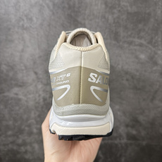 SALOMON萨洛蒙 XT-6 舒适百搭 户外越野耐磨包裹性支撑 男女同款低帮跑步鞋 白灰色 性价比版本 私模大底 超 SALOMON萨洛蒙 XT-6 舒适百搭 户外越野耐磨包裹性支撑 男女同款低帮跑步鞋 白灰色 性价比版本 私模大底 超