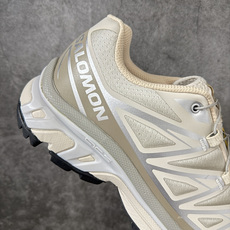 SALOMON萨洛蒙 XT-6 舒适百搭 户外越野耐磨包裹性支撑 男女同款低帮跑步鞋 白灰色 性价比版本 私模大底 超 SALOMON萨洛蒙 XT-6 舒适百搭 户外越野耐磨包裹性支撑 男女同款低帮跑步鞋 白灰色 性价比版本 私模大底 超