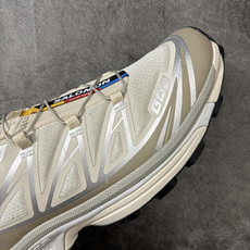 SALOMON萨洛蒙 XT-6 舒适百搭 户外越野耐磨包裹性支撑 男女同款低帮跑步鞋 白灰色 性价比版本 私模大底 超 SALOMON萨洛蒙 XT-6 舒适百搭 户外越野耐磨包裹性支撑 男女同款低帮跑步鞋 白灰色 性价比版本 私模大底 超