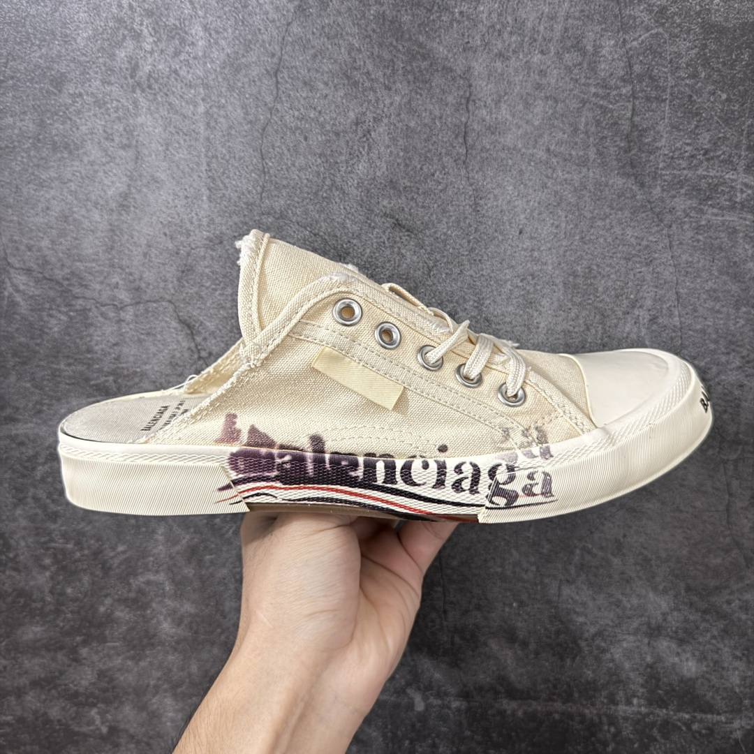 BALENCIAGA PARIS 巴黎世家 磨损做旧效果休闲帆布鞋 今年最火的一款布鞋 风格永续 永不过时 做旧复古风格 BALENCIAGA PARIS 巴黎世家 磨损做旧效果休闲帆布鞋 今年最火的一款布鞋 风格永续 永不过时 做旧复古风格