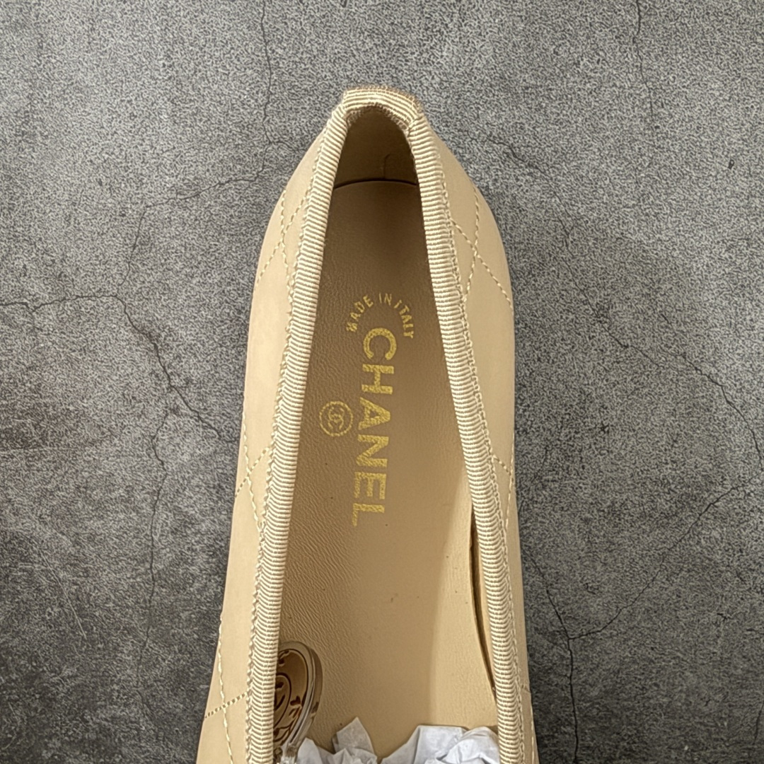 CHANEL Coco Beach 2026 芭蕾舞鞋 原版购入开发 原厂超柔软小羊皮皮料 原版开模定制真皮大底 进口水 CHANEL Coco Beach 2026 芭蕾舞鞋 原版购入开发 原厂超柔软小羊皮皮料 原版开模定制真皮大底 进口水