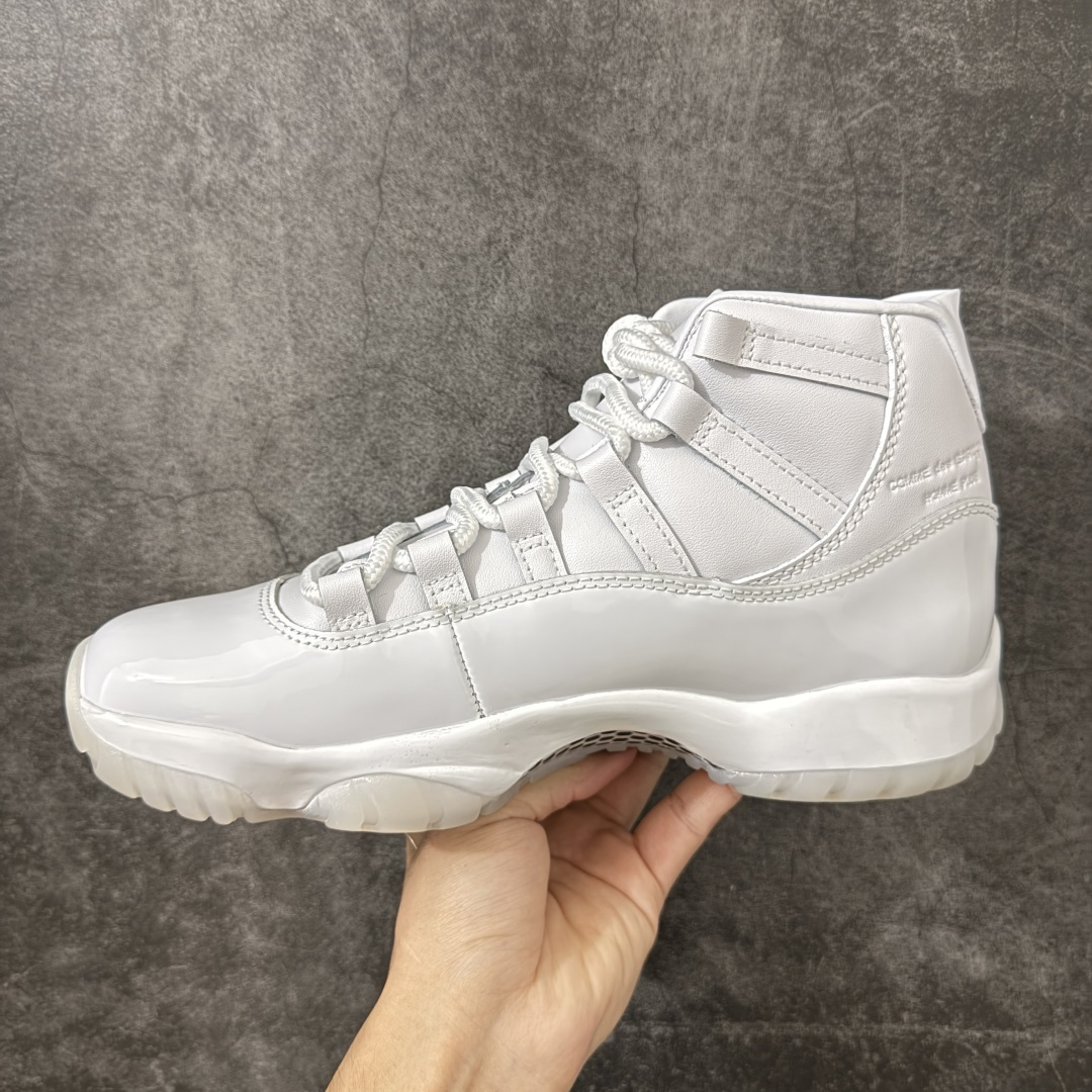Comme Ces Garçons × Air Jordan 11 High CDG x AJ11 高帮 联名白色 AJ