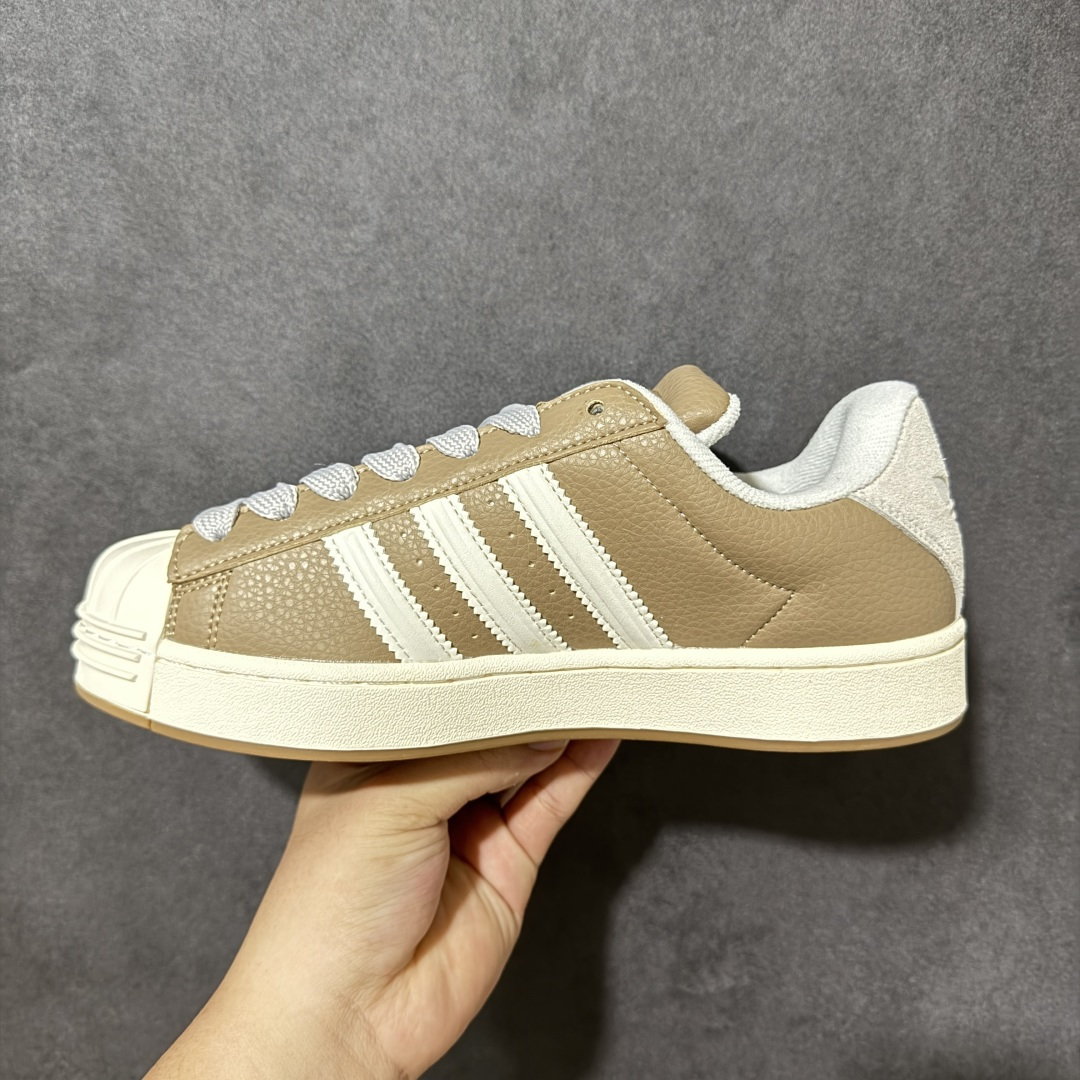 Adidas Originals Superstar贝壳头系列 阿迪达斯 低帮经典百搭休闲运动板鞋 货号:KI3517 