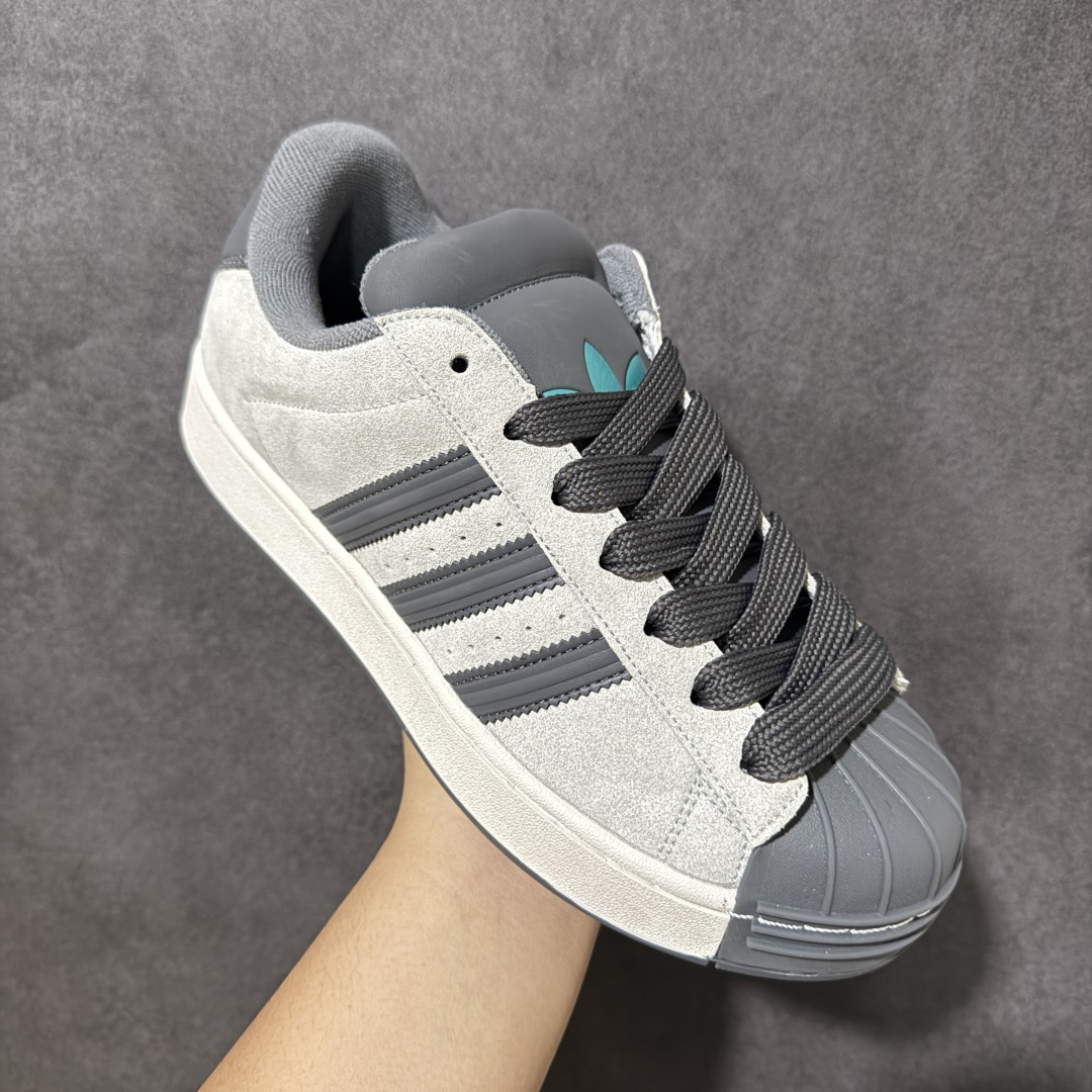 Adidas Originals Superstar贝壳头系列 阿迪达斯 低帮经典百搭休闲运动板鞋 货号:KI3514 