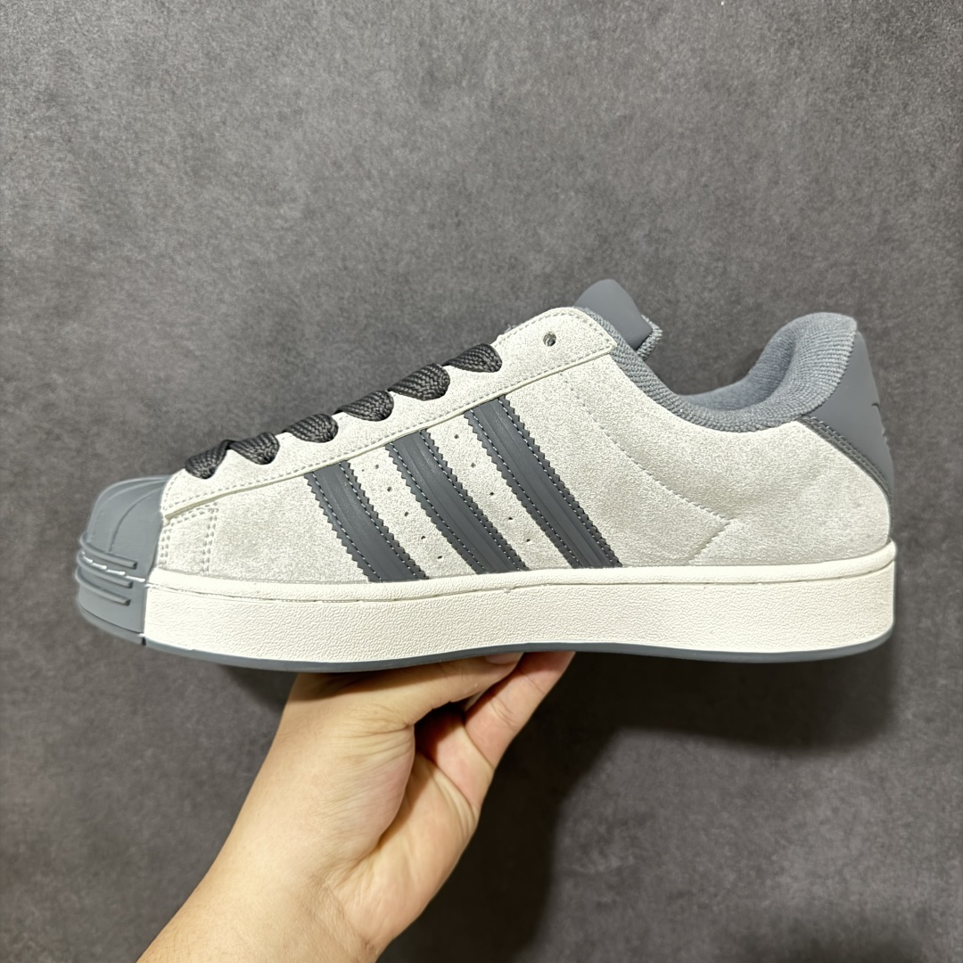 Adidas Originals Superstar贝壳头系列 阿迪达斯 低帮经典百搭休闲运动板鞋 货号:KI3514 