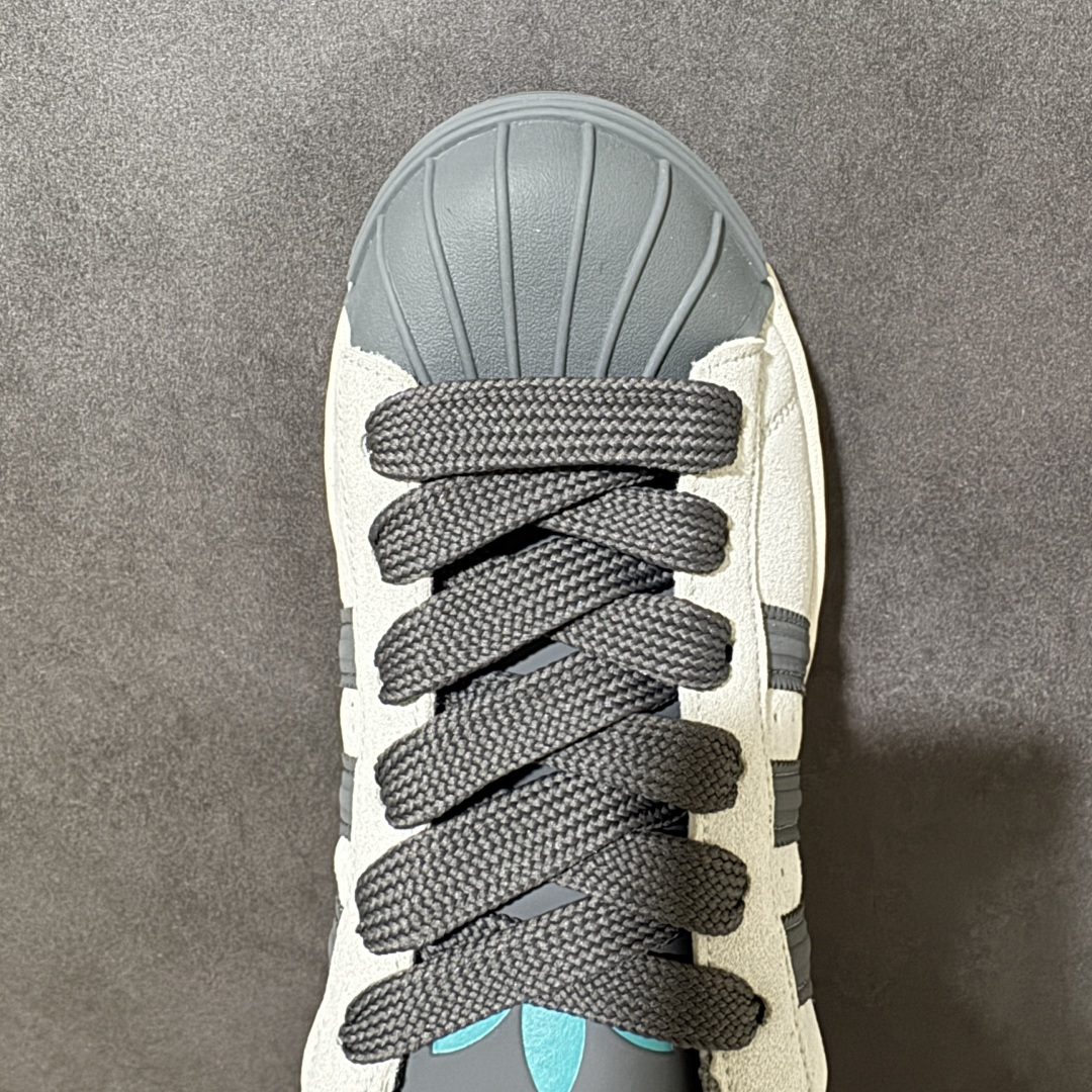 Adidas Originals Superstar贝壳头系列 阿迪达斯 低帮经典百搭休闲运动板鞋 货号:KI3514 