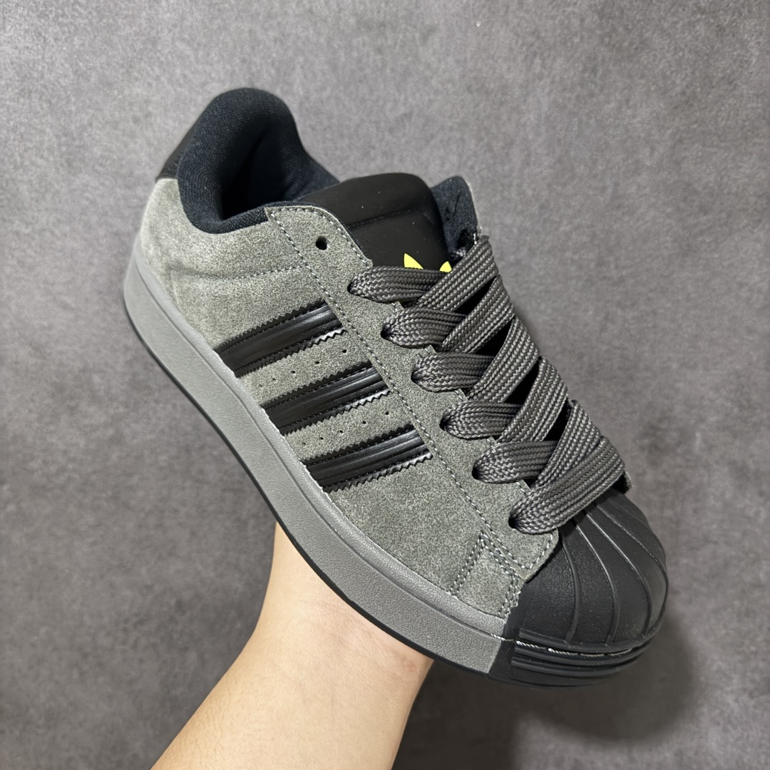 Adidas Originals Superstar贝壳头系列 阿迪达斯 低帮经典百搭休闲运动板鞋 货号:KI3513 