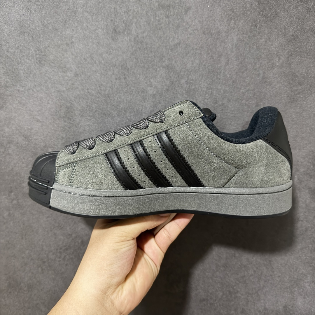 Adidas Originals Superstar贝壳头系列 阿迪达斯 低帮经典百搭休闲运动板鞋 货号:KI3513 