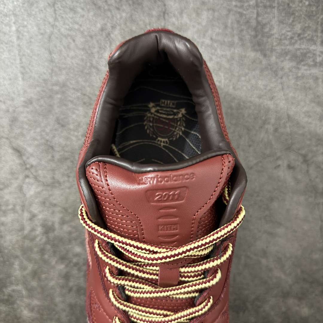 New Balance x KITH NB 2011 Ronnie Fieg拼接舒适跑步鞋 男女同款 酒红 这款New 