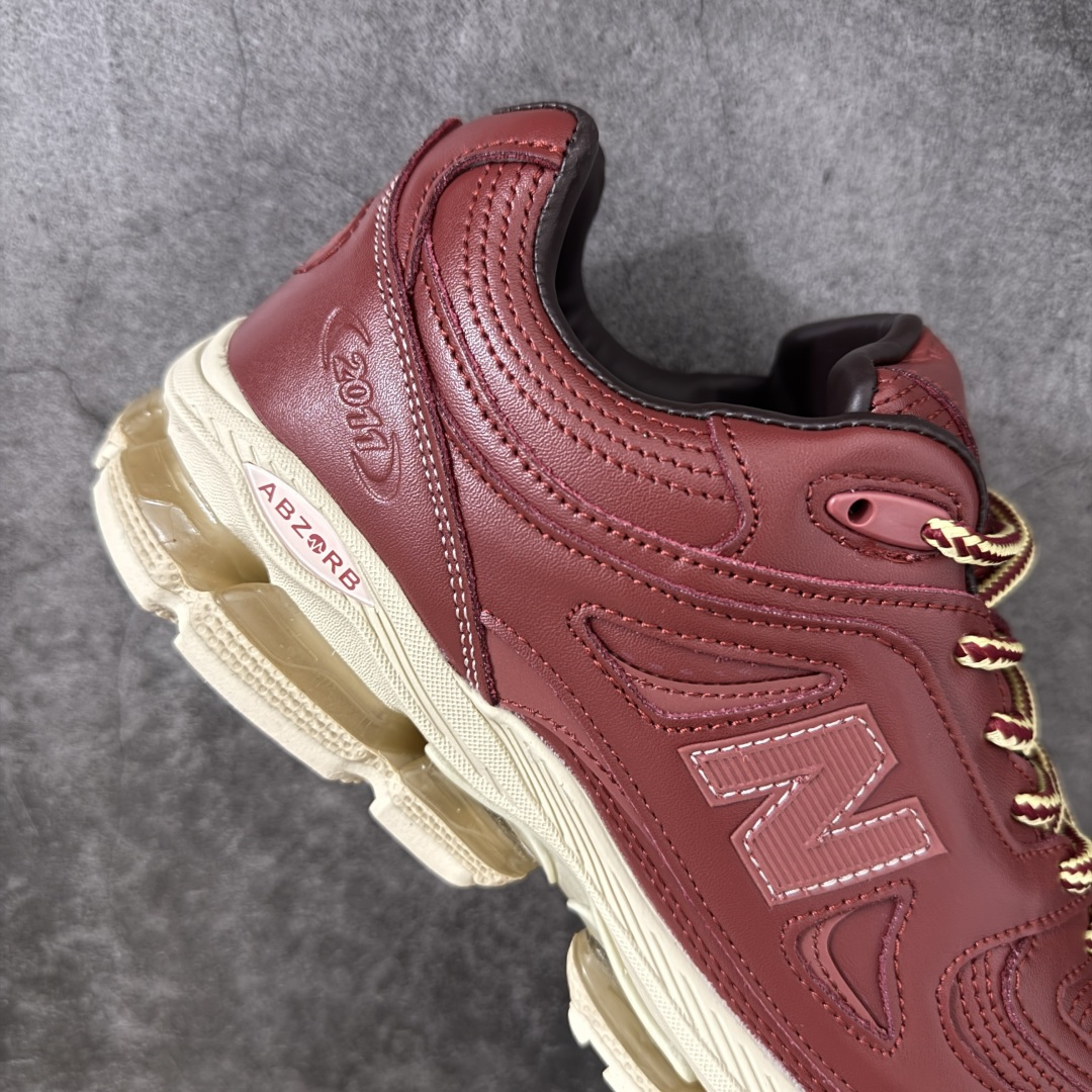 New Balance x KITH NB 2011 Ronnie Fieg拼接舒适跑步鞋 男女同款 酒红 这款New 