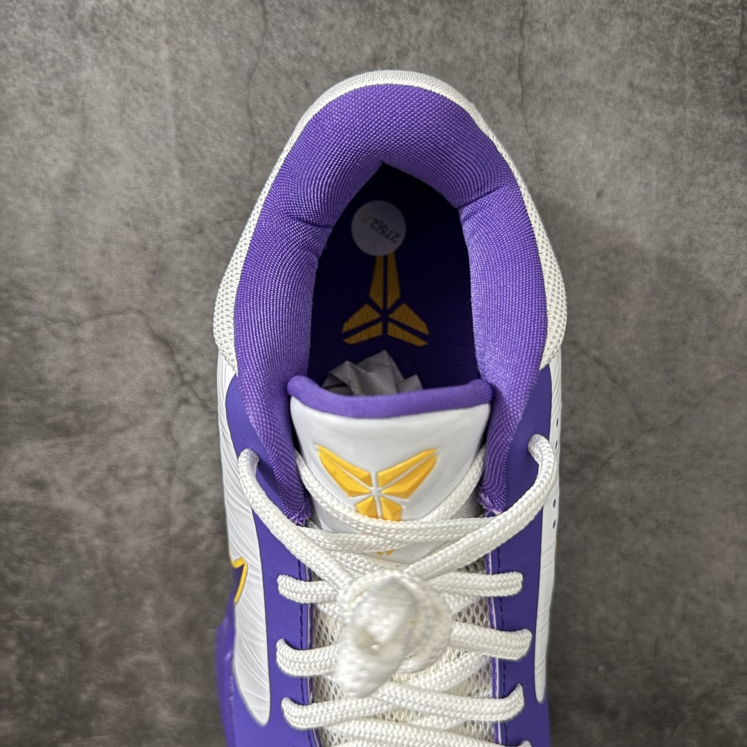 NK Zoom Kobe ZK5 科比5代 紫金IM0557-102 Zoom Turbo气垫➕后掌EVA缓震 实战配置