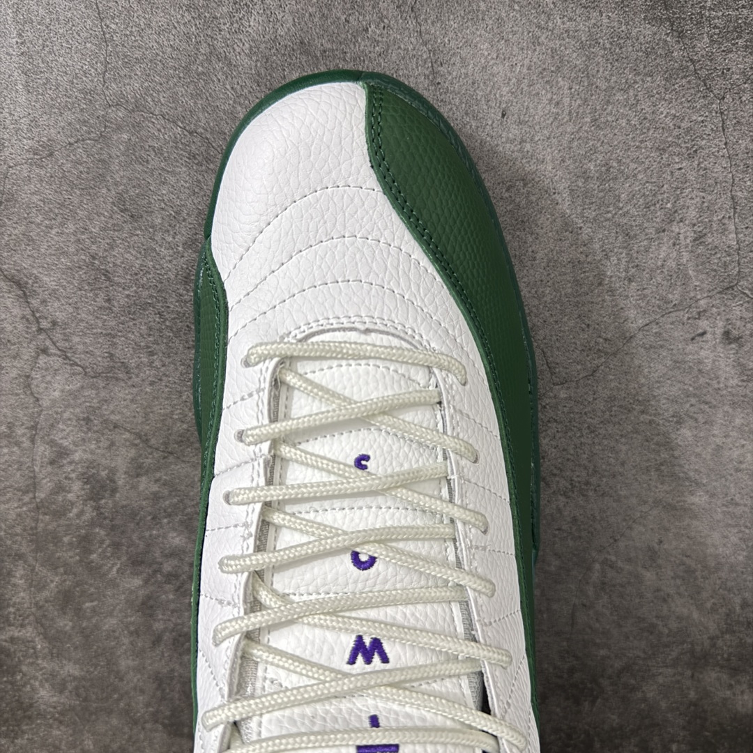 Air Jordan AJ12 Retro 白绿 雄鹿 CT8013-103 原楦原纸板开发 原汁原味12代鞋型 进口原