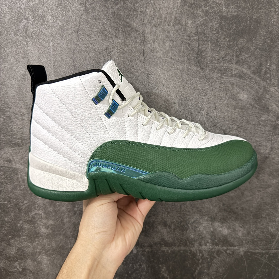 Air Jordan AJ12 Retro 白绿 雄鹿 CT8013-103 原楦原纸板开发 原汁原味12代鞋型 进口原 Air Jordan AJ12 Retro 白绿 雄鹿 CT8013-103 原楦原纸板开发 原汁原味12代鞋型 进口原