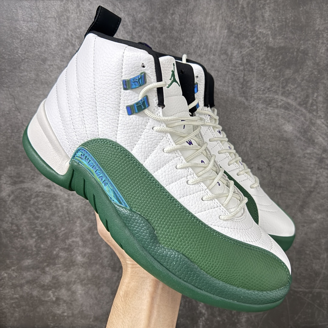 Air Jordan AJ12 Retro 白绿 雄鹿 CT8013-103 原楦原纸板开发 原汁原味12代鞋型 进口原 Air Jordan AJ12 Retro 白绿 雄鹿 CT8013-103 原楦原纸板开发 原汁原味12代鞋型 进口原