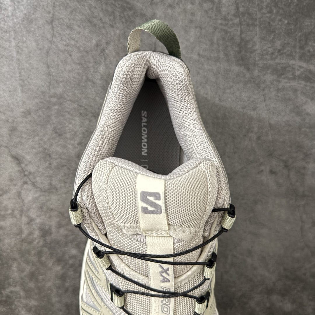 全新版本出货 纯原大厂出品 萨洛蒙 Salomon XA PRO 3D 户外轻便机能鞋 灰绿  纯原外贸平台特供订单 耗