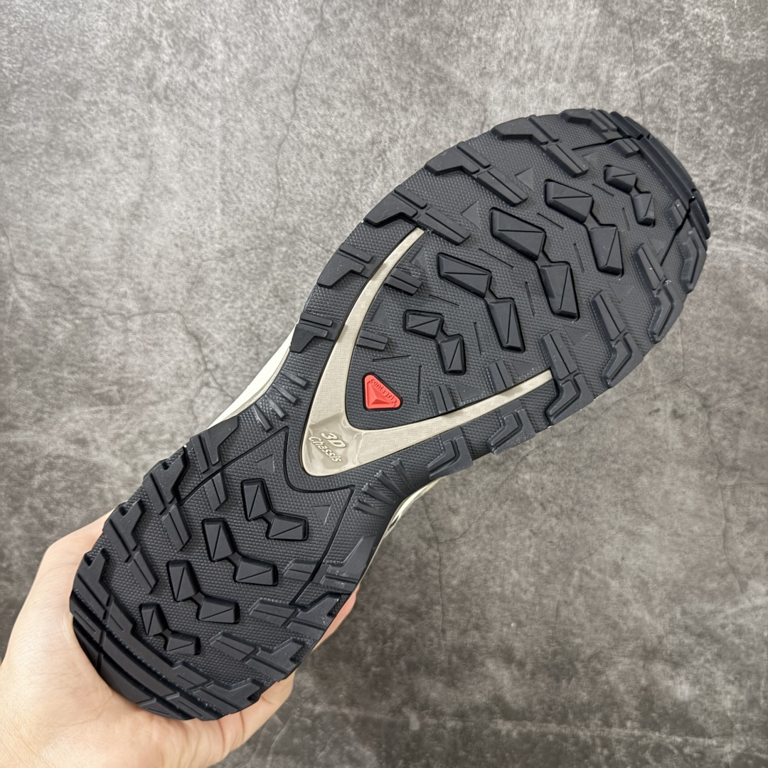 全新版本出货 纯原大厂出品 萨洛蒙 Salomon XA PRO 3D 户外轻便机能鞋 灰绿  纯原外贸平台特供订单 耗