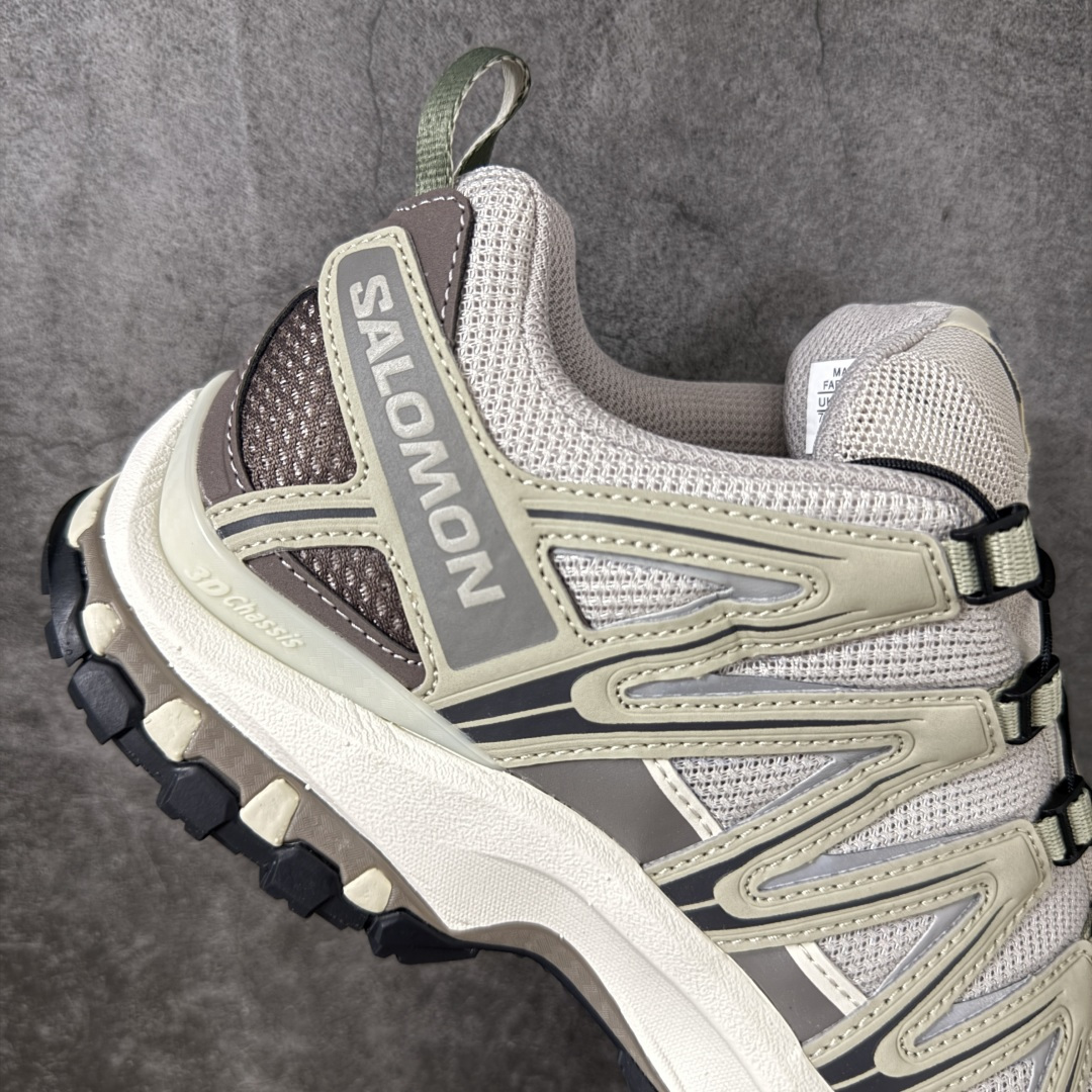 全新版本出货 纯原大厂出品 萨洛蒙 Salomon XA PRO 3D 户外轻便机能鞋 灰绿  纯原外贸平台特供订单 耗