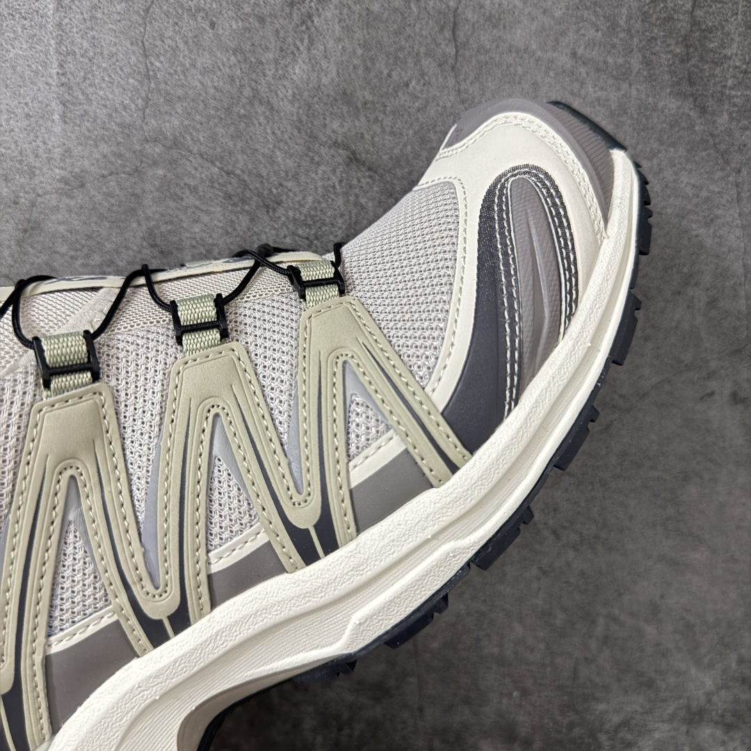 全新版本出货 纯原大厂出品 萨洛蒙 Salomon XA PRO 3D 户外轻便机能鞋 灰绿  纯原外贸平台特供订单 耗