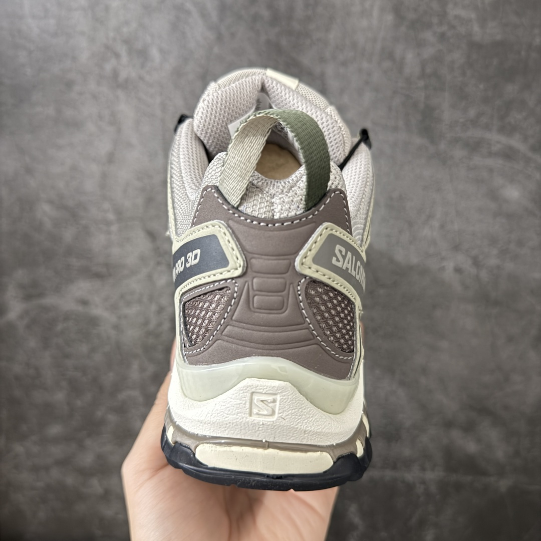 全新版本出货 纯原大厂出品 萨洛蒙 Salomon XA PRO 3D 户外轻便机能鞋 灰绿  纯原外贸平台特供订单 耗