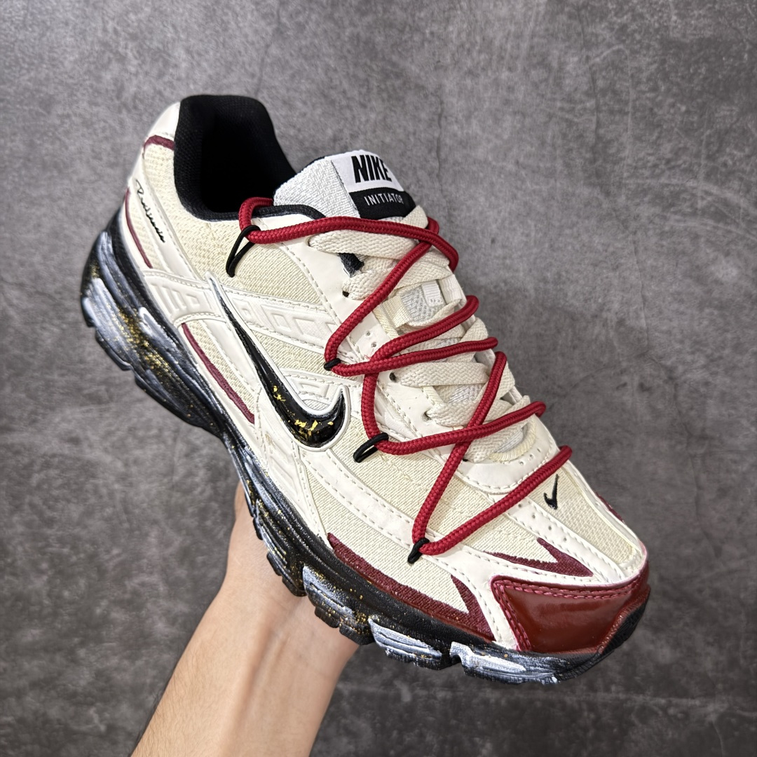 NIKE INITIATOR 创始者系列复古休闲运动舒适跑鞋 此款为人工手绘定制图案 原版基于Nike Initiato