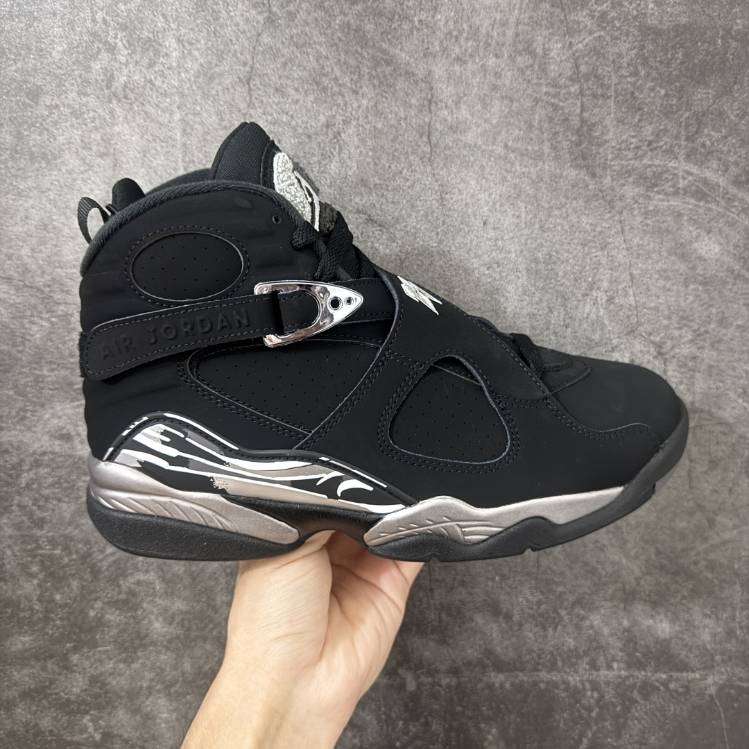 Air Jordan 8 Retro "Chrome" 高帮 复刻黑银 AJ8 乔丹8代 aj8 乔8 高邦 复刻黑灰色 Air Jordan 8 Retro "Chrome" 高帮 复刻黑银 AJ8 乔丹8代 aj8 乔8 高邦 复刻黑灰色