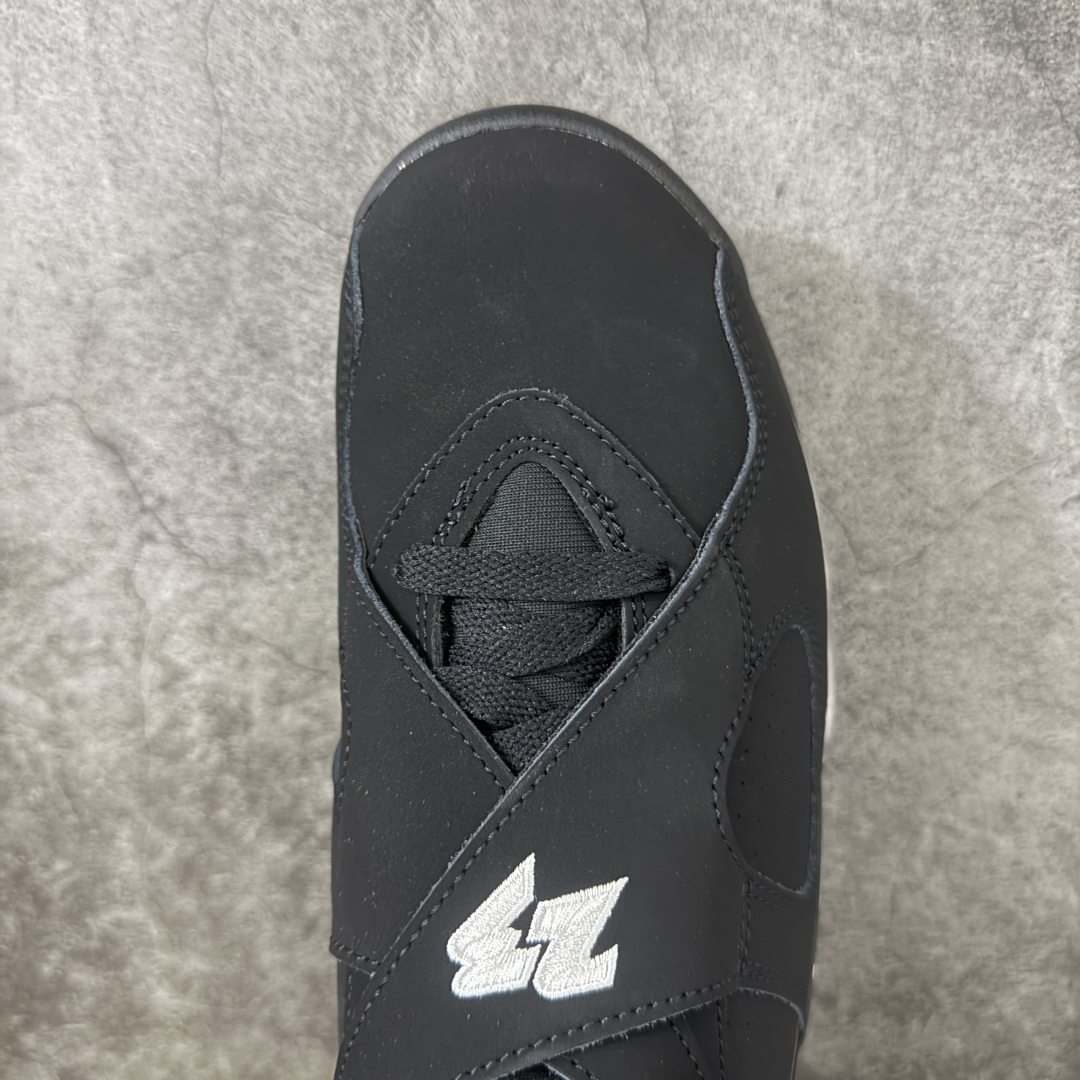 Air Jordan 8 Retro "Chrome" 高帮 复刻黑银 AJ8 乔丹8代 aj8 乔8 高邦 复刻黑灰色