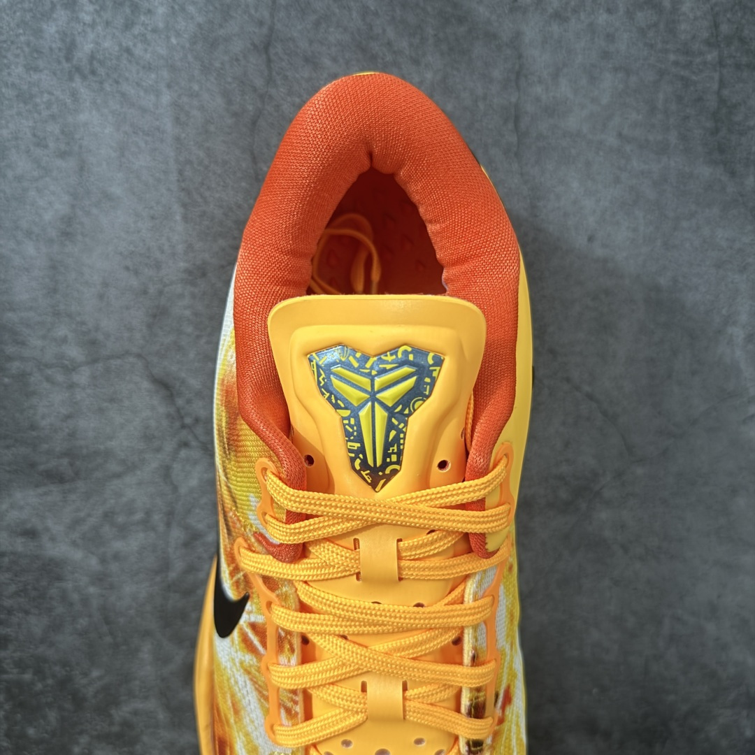 Nk Kobe VIII Protro 科比8代 男子实战篮球鞋 上海限定 烟花 复刻 橙色黄白 IO6259-800 
