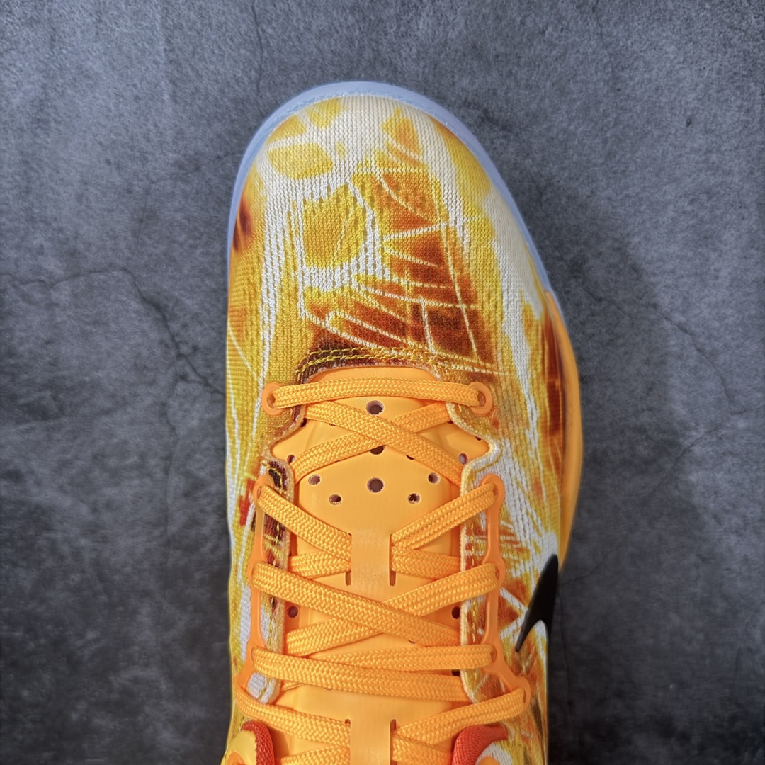 Nk Kobe VIII Protro 科比8代 男子实战篮球鞋 上海限定 烟花 复刻 橙色黄白 IO6259-800 