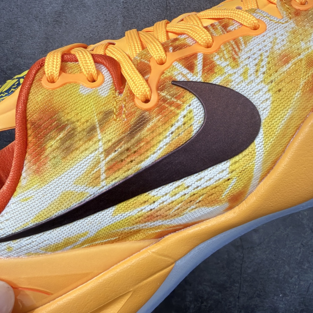 Nk Kobe VIII Protro 科比8代 男子实战篮球鞋 上海限定 烟花 复刻 橙色黄白 IO6259-800 