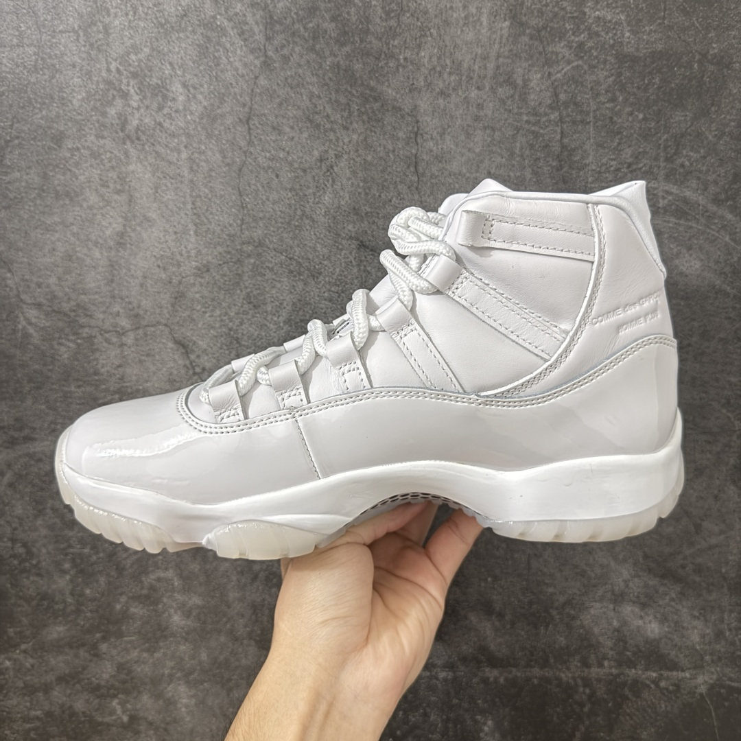Comme Ces Garçons × Air Jordan 11 High CDG x AJ11 高帮 联名白色 AJ