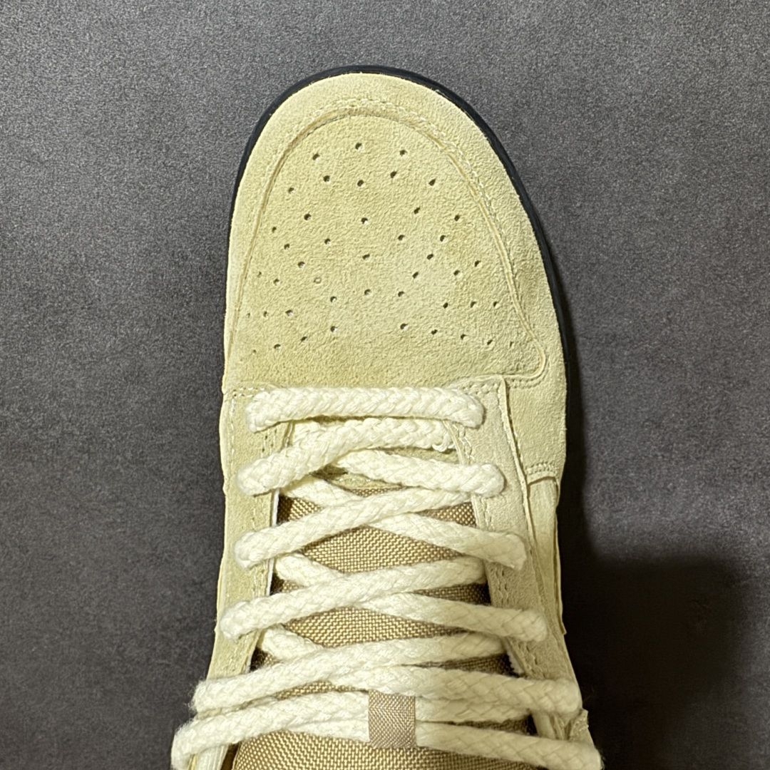 Nike SB Dunk Low 卡其黑灰勾 低帮休闲板鞋 #定制鞋盒 超高清洁度 皮料切割干净无任何毛边 细节完美  