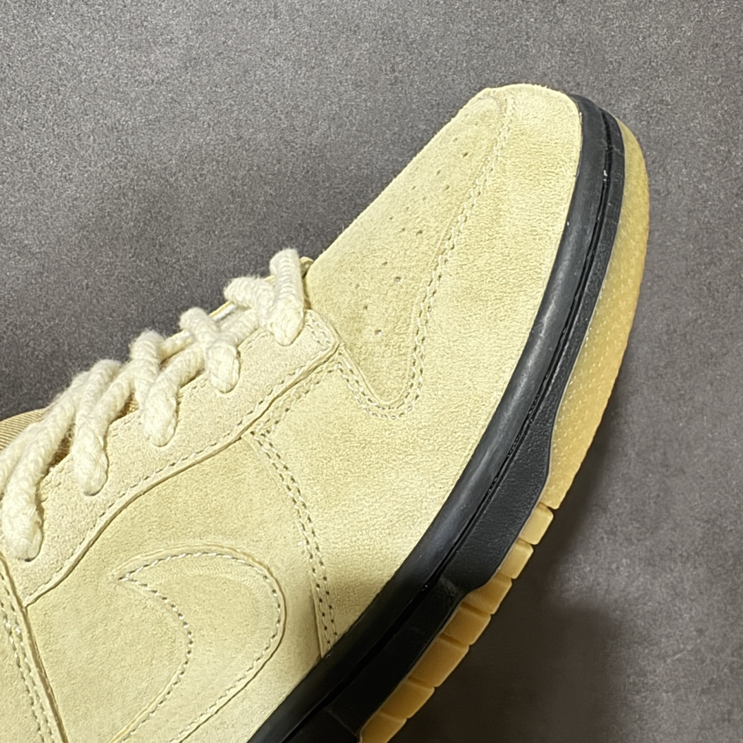 Nike SB Dunk Low 卡其黑灰勾 低帮休闲板鞋 #定制鞋盒 超高清洁度 皮料切割干净无任何毛边 细节完美  
