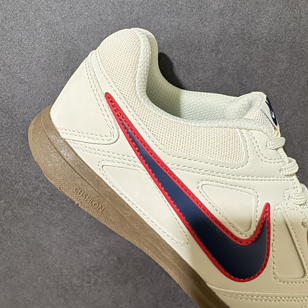 NIKE GATO 低帮生活休闲鞋 透气网布眼融入皮革，织和物合成材质覆面，营造21世初纪的畅跑美学概念。泡棉中底盈轻缓