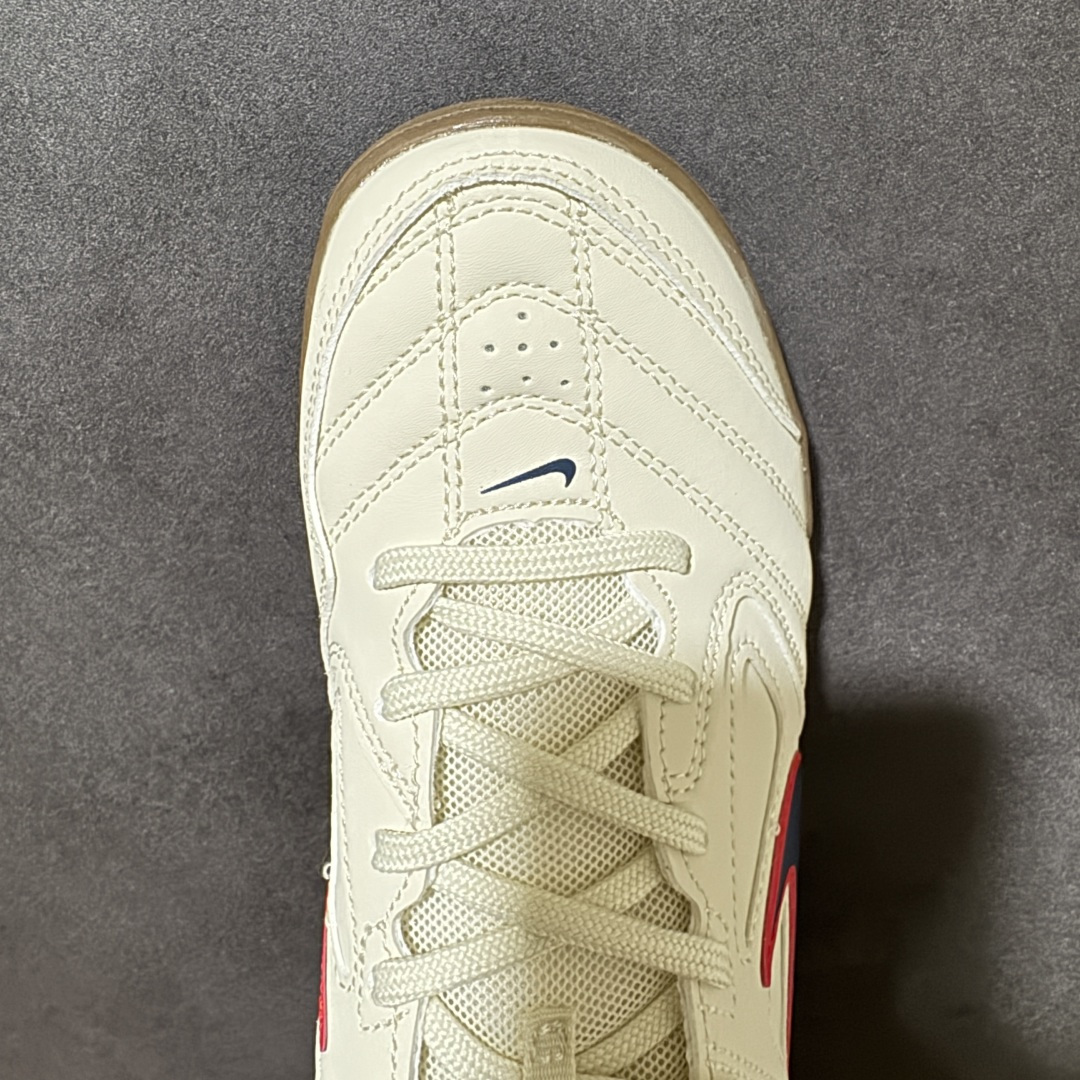 NIKE GATO 低帮生活休闲鞋 透气网布眼融入皮革，织和物合成材质覆面，营造21世初纪的畅跑美学概念。泡棉中底盈轻缓