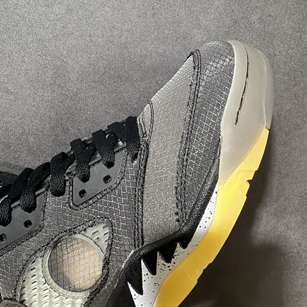 Nike Air Jordan 5 Retro Low迈克尔 乔丹 AJ5减震防滑篮球鞋 原楦原纸板 原厂材料开发 细节