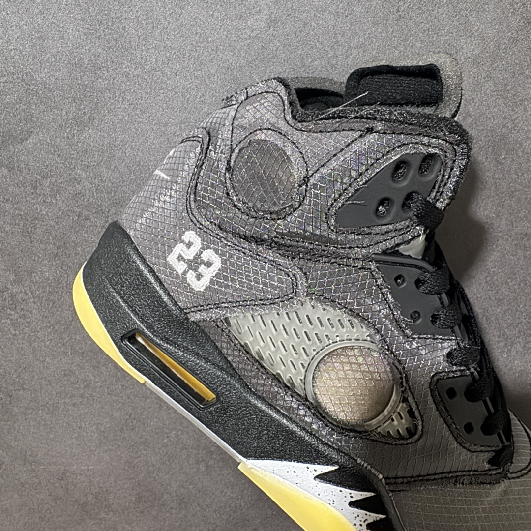 Nike Air Jordan 5 Retro Low迈克尔 乔丹 AJ5减震防滑篮球鞋 原楦原纸板 原厂材料开发 细节