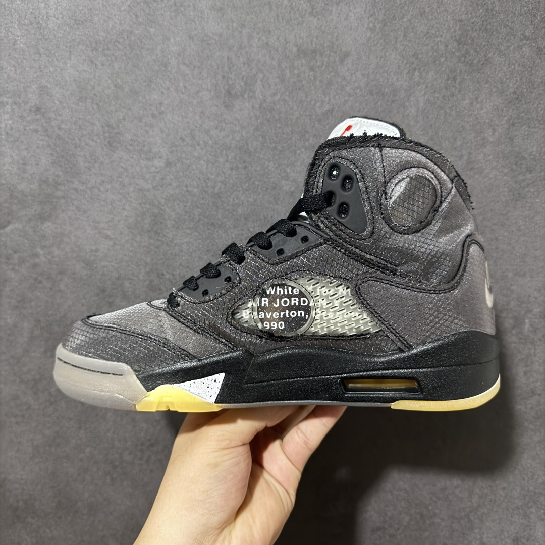 Nike Air Jordan 5 Retro Low迈克尔 乔丹 AJ5减震防滑篮球鞋 原楦原纸板 原厂材料开发 细节