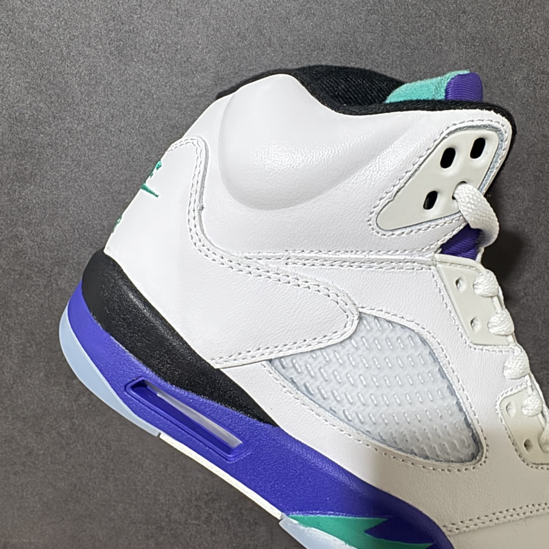 Nike Air Jordan 5 Retro Low迈克尔 乔丹 AJ5减震防滑篮球鞋 原楦原纸板 原厂材料开发 细节