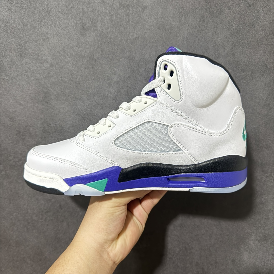 Nike Air Jordan 5 Retro Low迈克尔 乔丹 AJ5减震防滑篮球鞋 原楦原纸板 原厂材料开发 细节