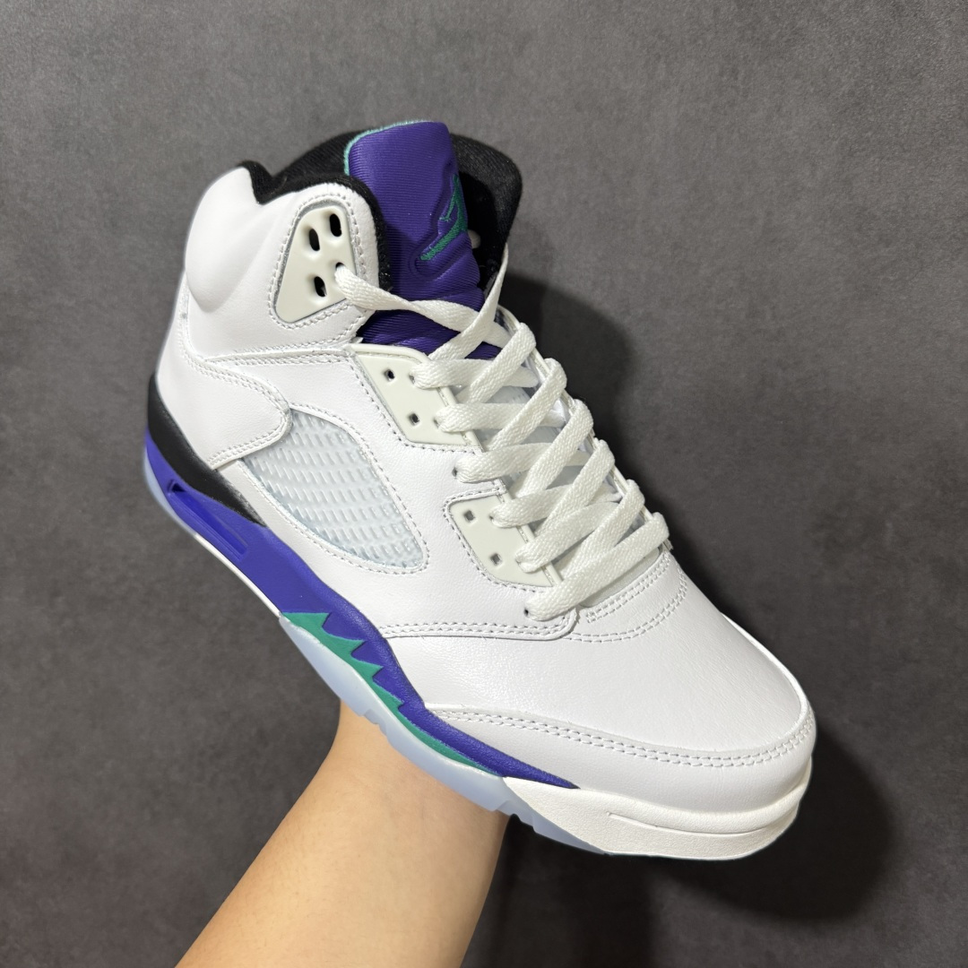 Nike Air Jordan 5 Retro Low迈克尔 乔丹 AJ5减震防滑篮球鞋 原楦原纸板 原厂材料开发 细节
