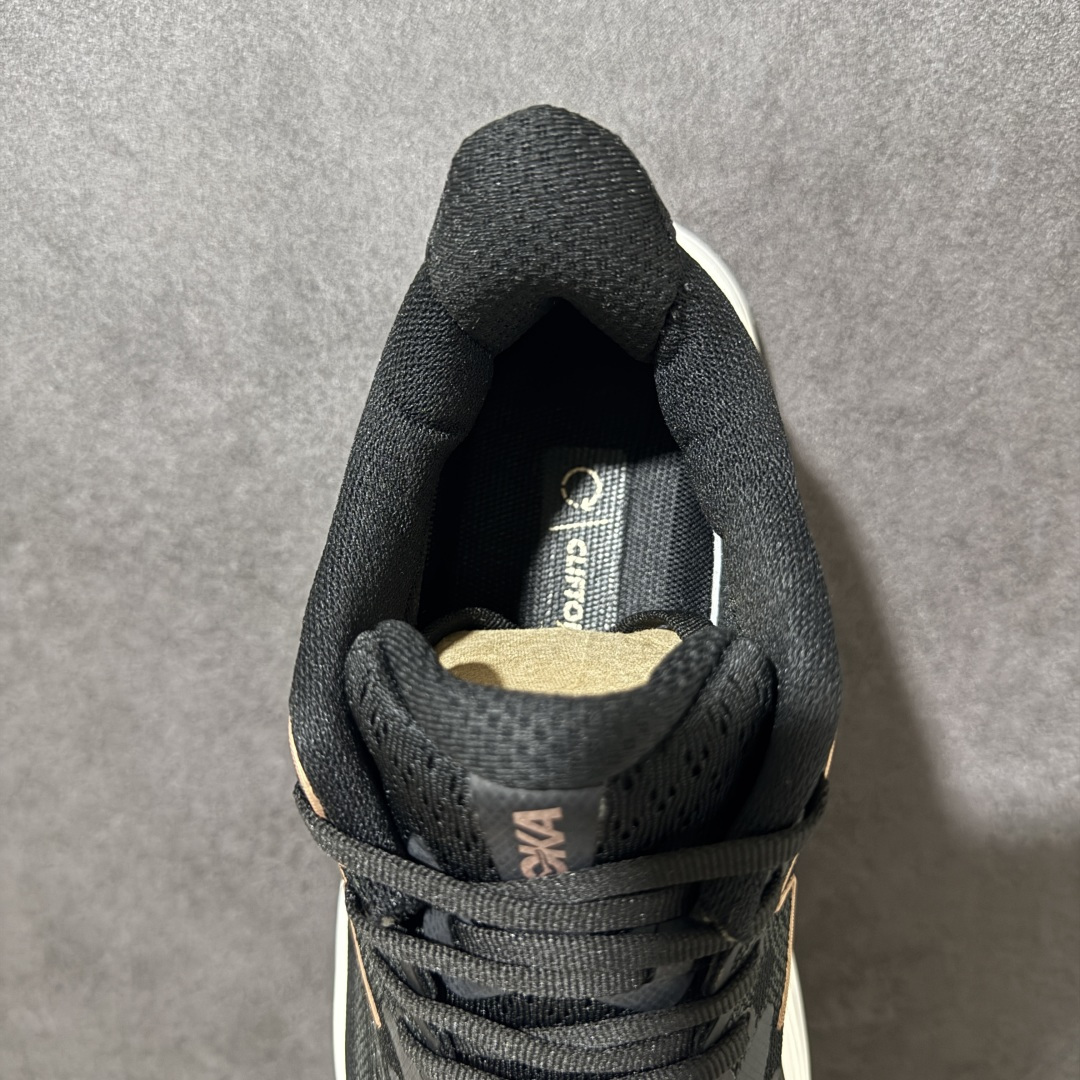 HOKA M CLIFTON 10 轻量低帮户外越野跑鞋 户外山脉越野轻量运动跑鞋 鞋面用轻的无缝架构 鞋带用了弹性不易