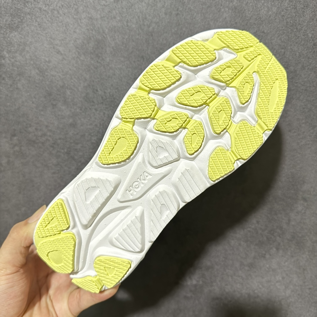 HOKA M CLIFTON 10 轻量低帮户外越野跑鞋 户外山脉越野轻量运动跑鞋 鞋面用轻的无缝架构 鞋带用了弹性不易