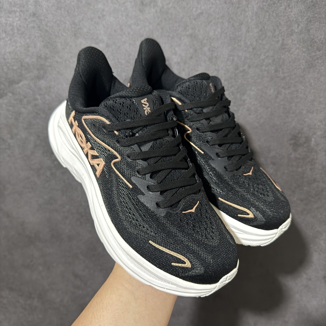 HOKA M CLIFTON 10 合集 轻量低帮户外越野跑鞋 户外山脉越野轻量运动跑鞋 鞋面用轻的无缝架构 鞋带用了弹