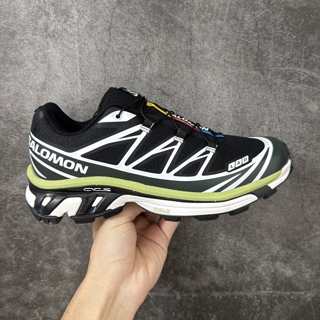 SALOMON萨洛蒙 XT-6 舒适百搭 户外越野耐磨包裹性支撑 男女同款低帮跑步鞋 黑绿 全新品质 巅峰之作 所有配 SALOMON萨洛蒙 XT-6 舒适百搭 户外越野耐磨包裹性支撑 男女同款低帮跑步鞋 黑绿 全新品质 巅峰之作 所有配