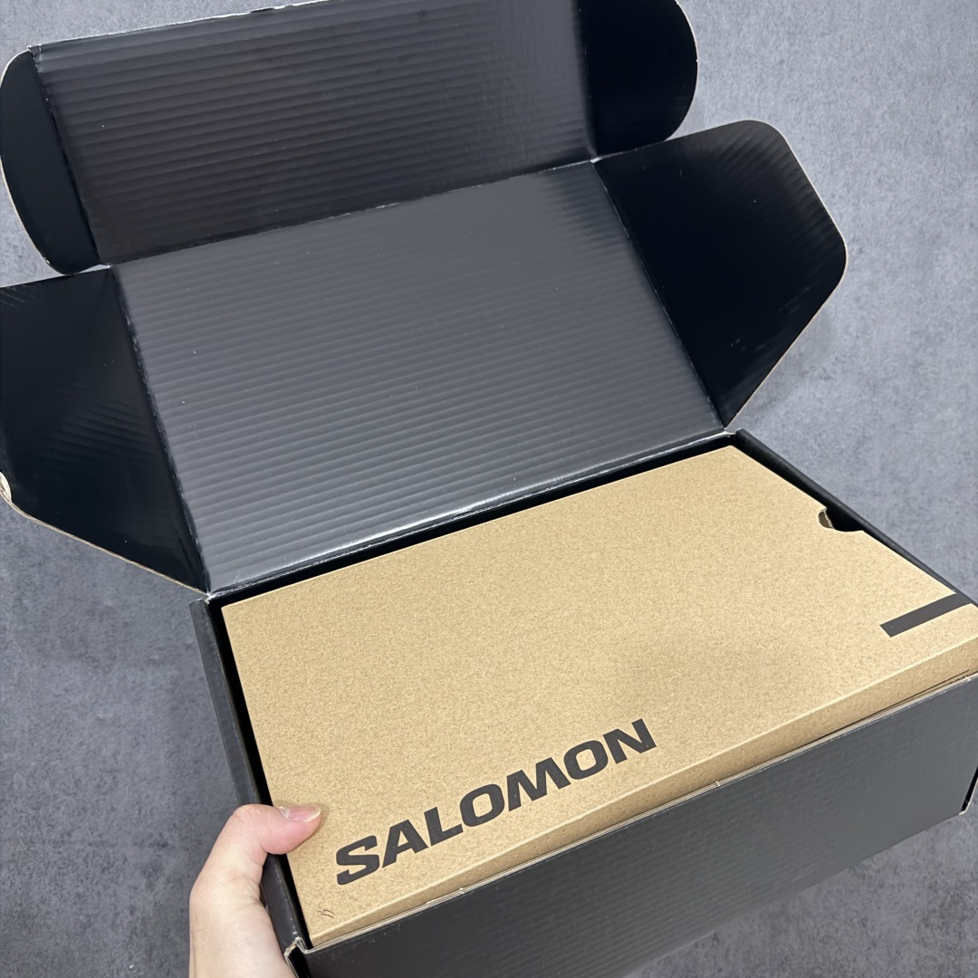 SALOMON萨洛蒙 XT-6 舒适百搭 户外越野耐磨包裹性支撑 男女同款低帮跑步鞋 黑绿  全新品质 巅峰之作 所有配