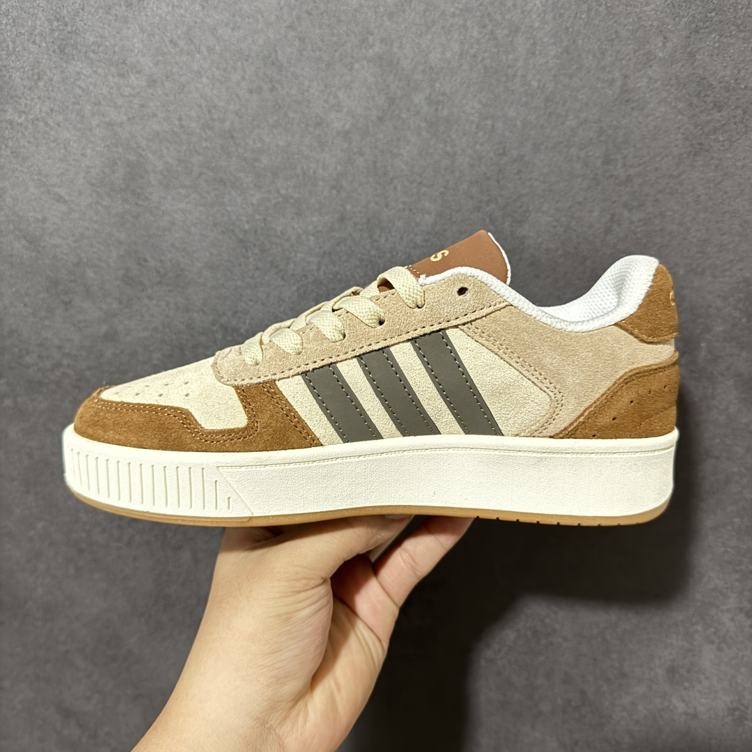 Adidas D-PAD Classic 阿迪达斯 舒适百搭 防滑耐磨 低帮 板鞋 货号:jp-8232 尺码:36 3