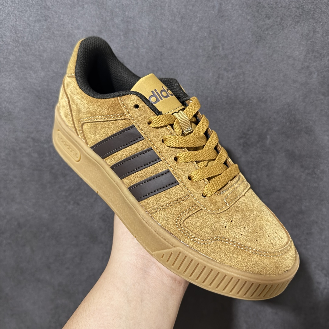 Adidas D-PAD Classic 阿迪达斯 舒适百搭 防滑耐磨 低帮 板鞋 货号:KK1415 尺码:36 36