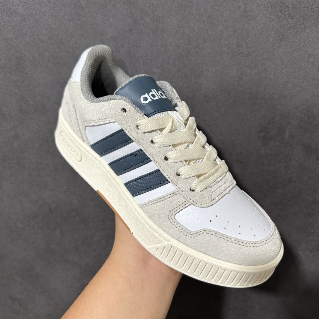 Adidas D-PAD Classic 阿迪达斯 舒适百搭 防滑耐磨 低帮 板鞋 货号:JH8812 尺码:36 36